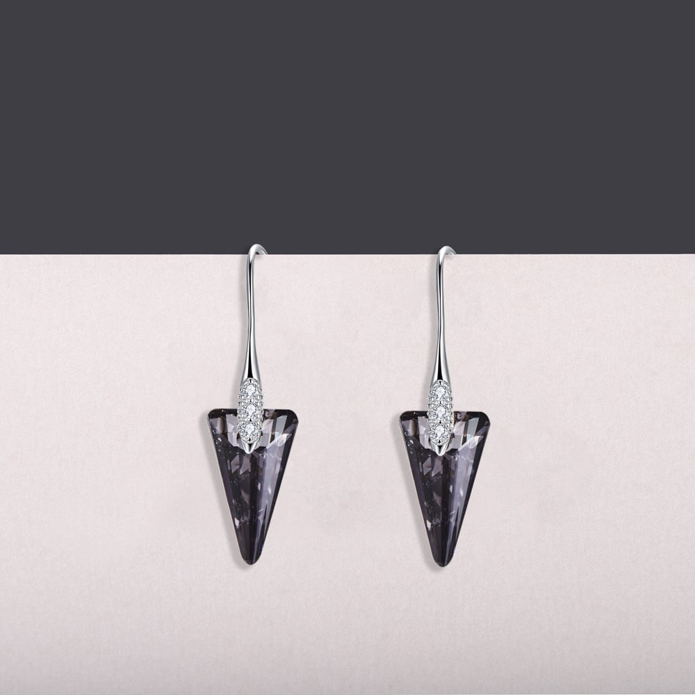 Spike Crystal Earrings Women