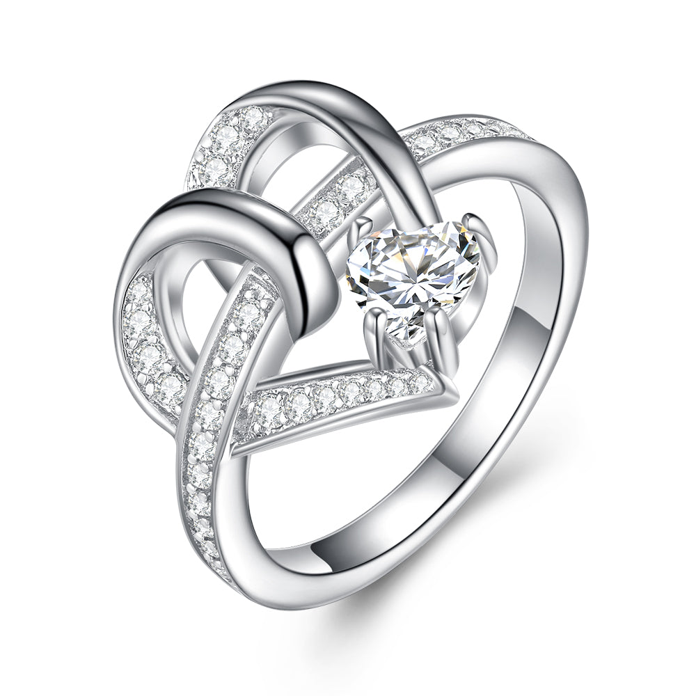 Gold Ring In Heart Shape 2024 | favors.com